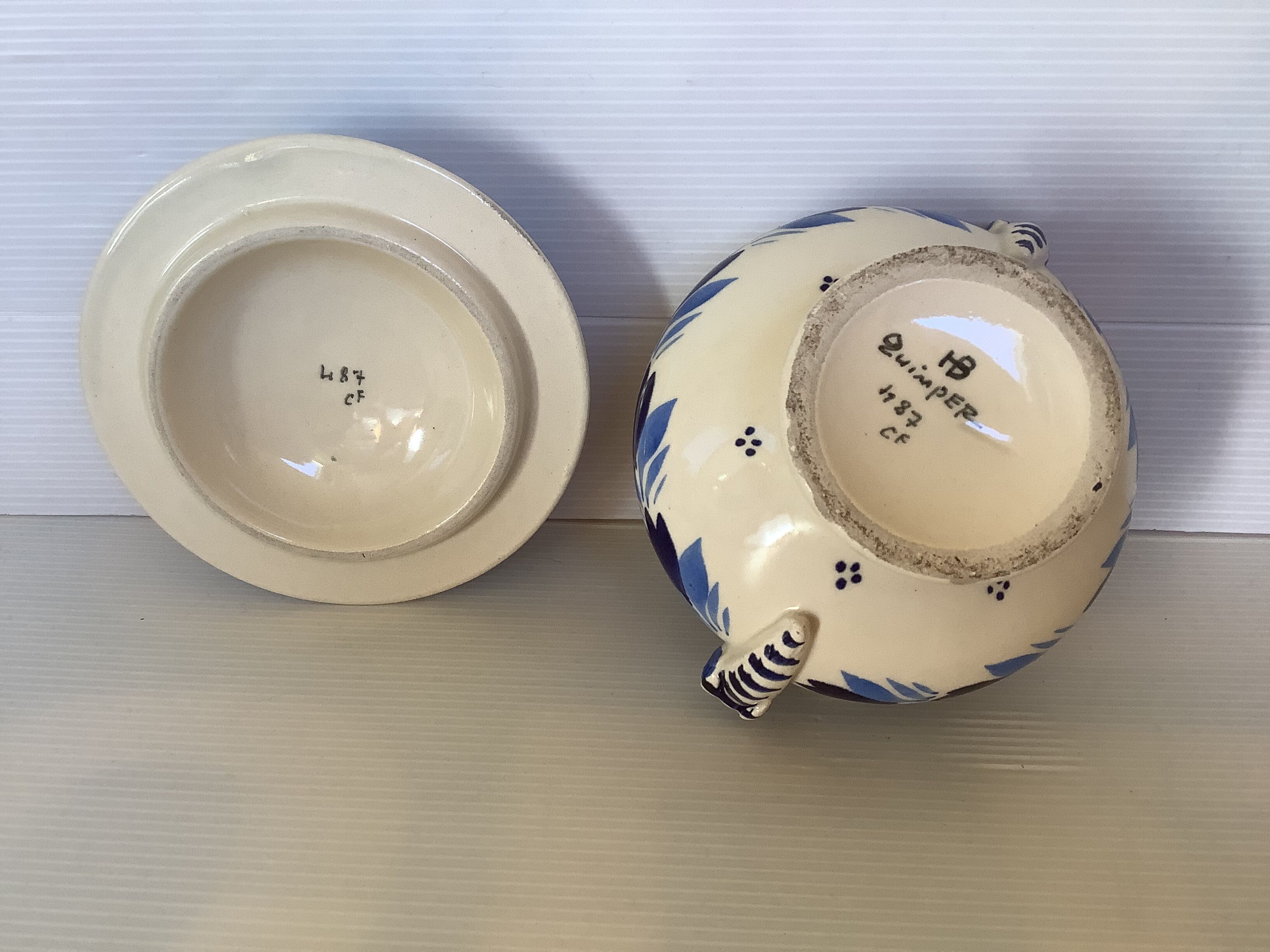 Bonbonnière pot breton HB Quimper