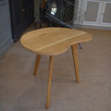 Oak table tripod legs 1950