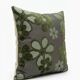 Vintage embroidered cushion cover 43x43 cm