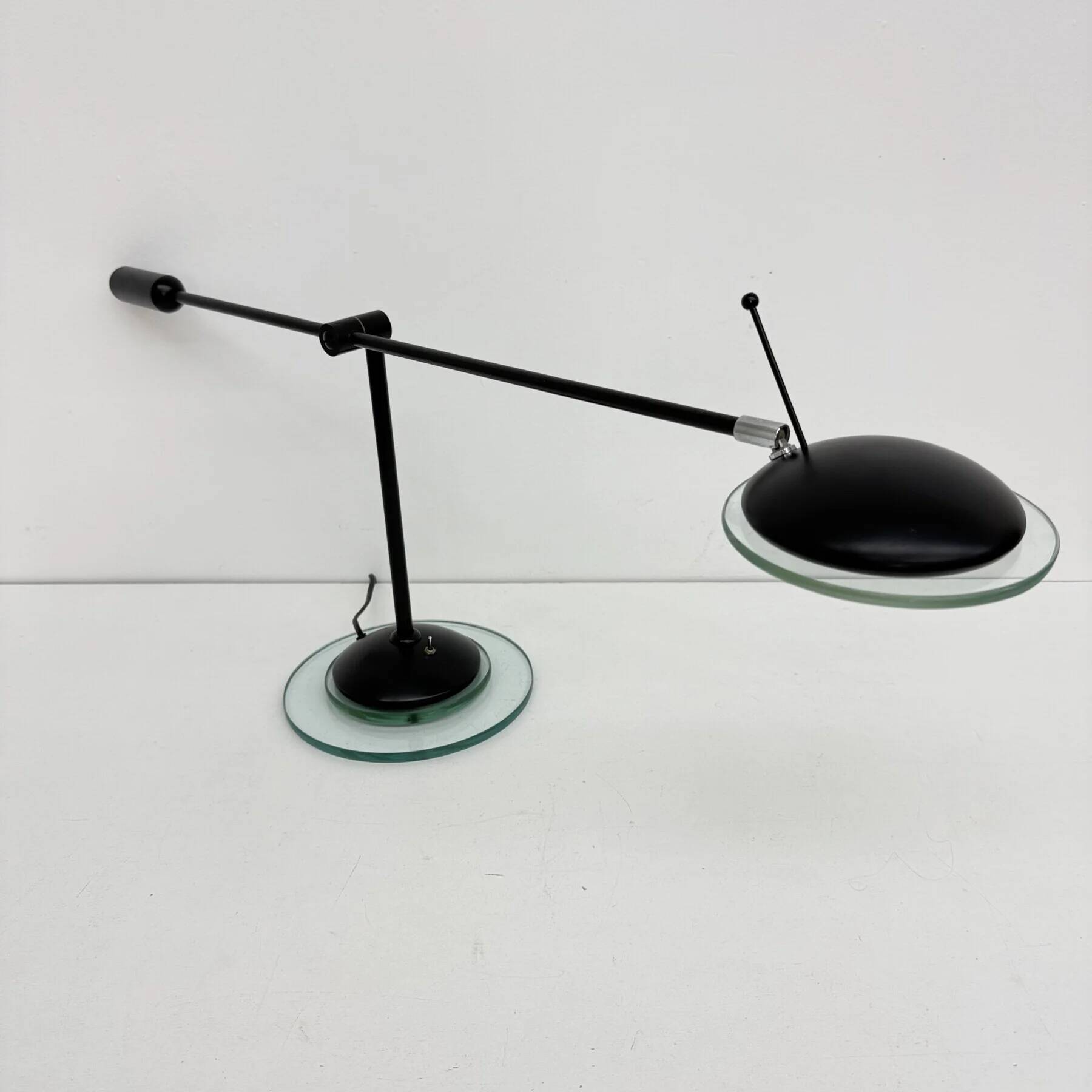 Lampe de bureau minimaliste Herda postmoderne, années 1980