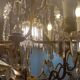 Grand lustre à cristaux époque 1 ère moitié du 20ème siècle.