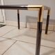 Vintage sofa end Italian design 70-80s side table