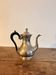 Silver-Plated Engraved Coffee Pot La Forêt Pin Belle Époque Boulenger