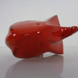 Majolica Ceramic Elephant, 1960s