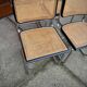 Cesca chair Marcel Breuer B32 modern Italian mid-century, set of 4 from the 70s.