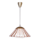 Mid-Century Modern Pendant Light in Chrome and Brass by Kamenický Šenov, Czech, 1960s