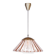 Mid-Century Modern Pendant Light in Chrome and Brass by Kamenický Šenov, Czech, 1960s
