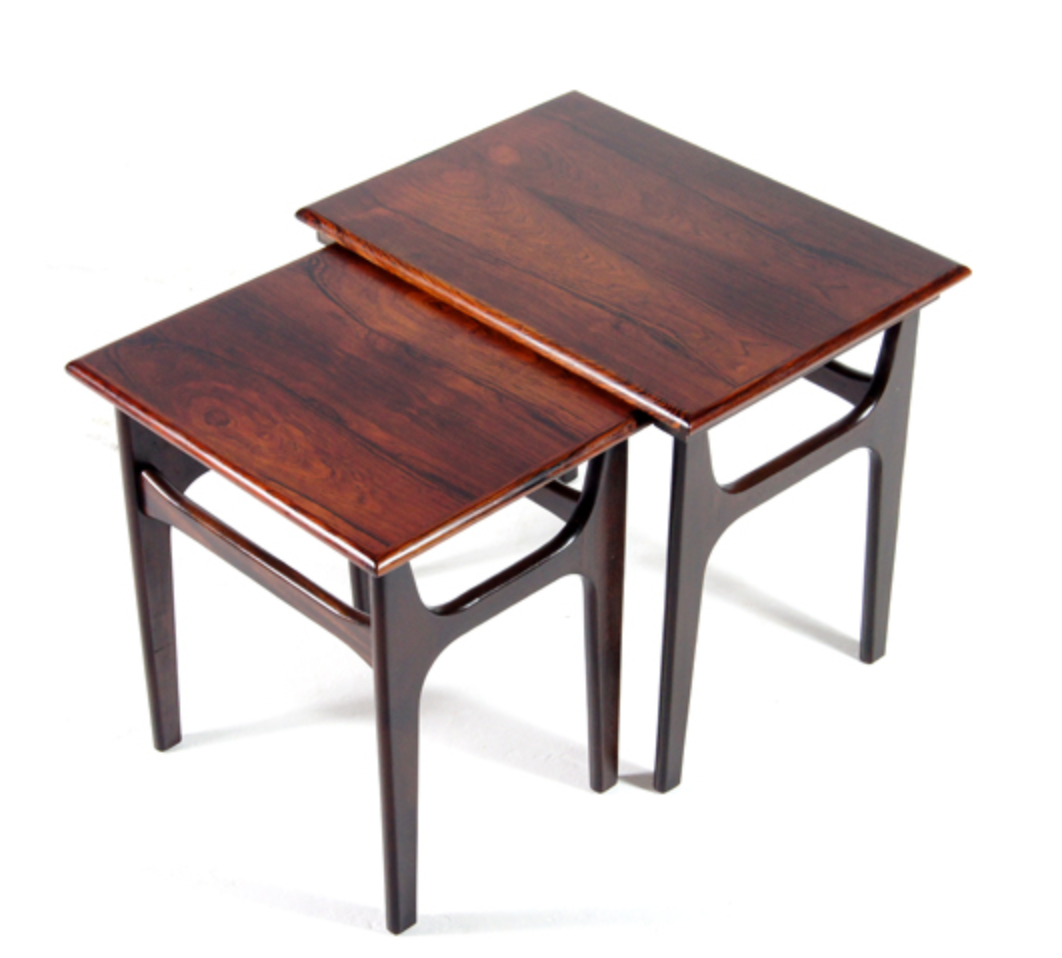 Vintage rosewood tables 60-70