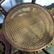 6 Josias Eissler bistro chairs - restored