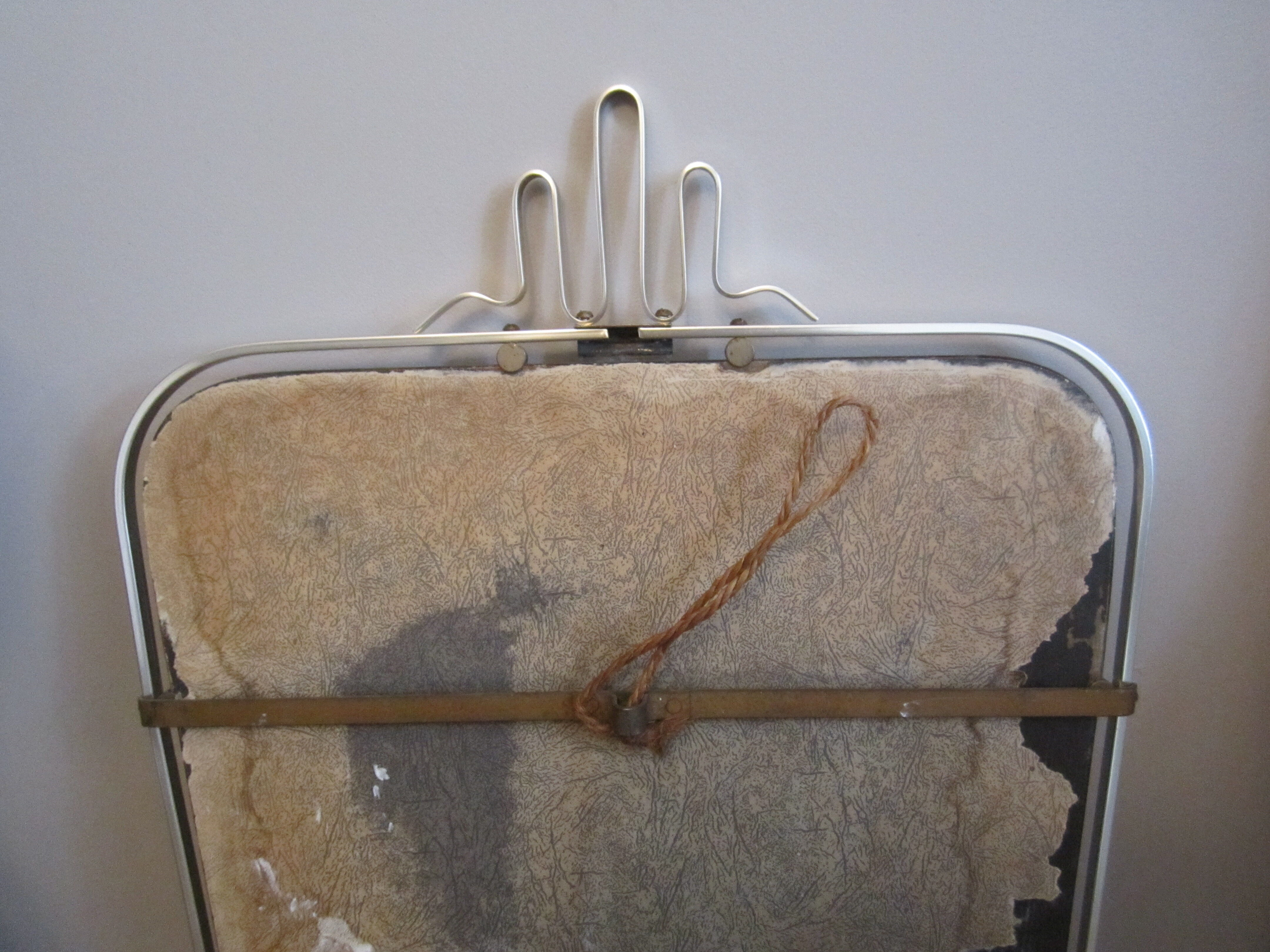 French mirror 1950  - 72x41cm