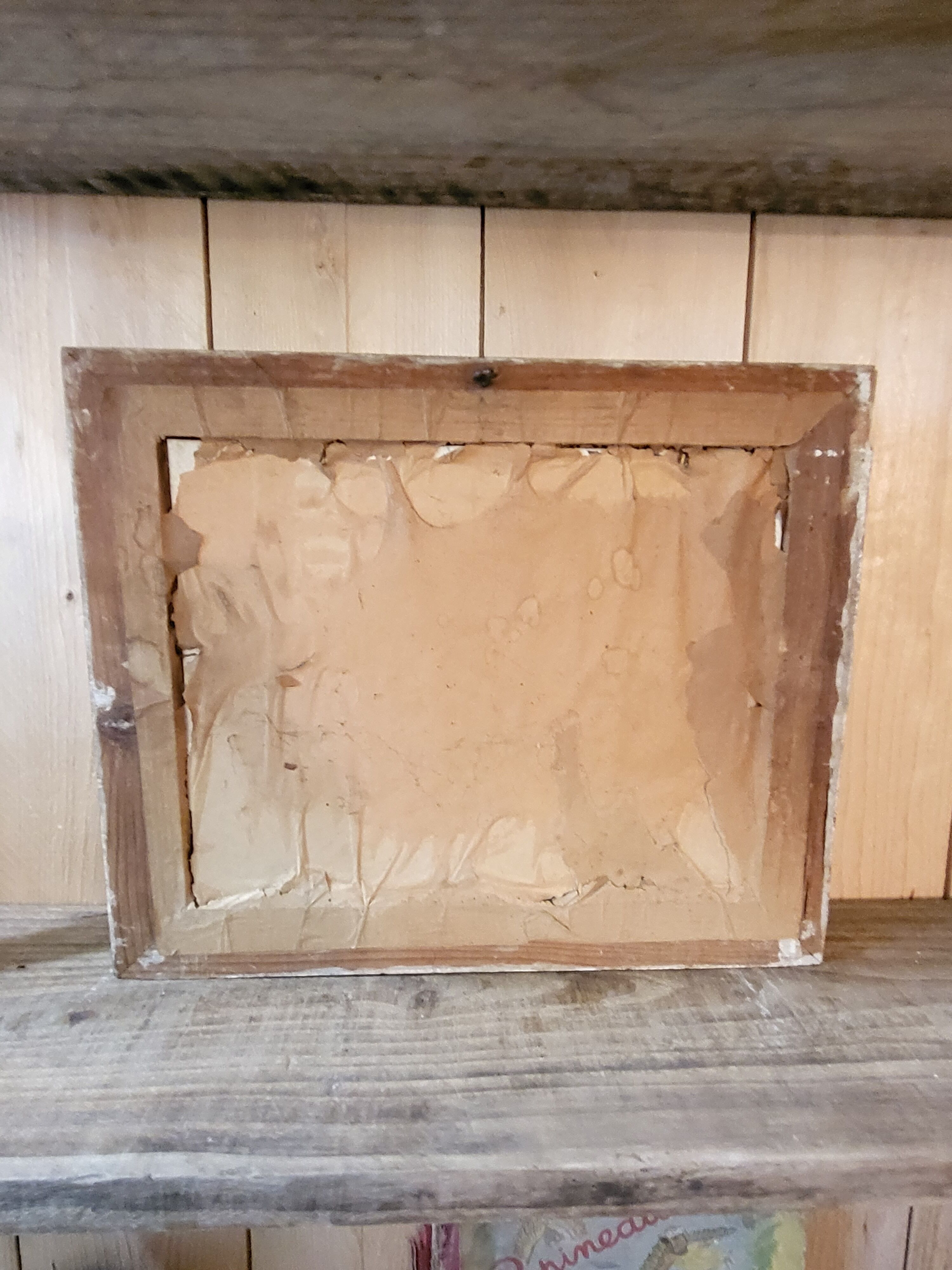 Oil on panel "Anemones"