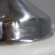 1930s Napako Art Deco pendant light in chrome and glass, restored, new wiring