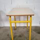 40 Yellow, red school desks and desks from the 80s/90s