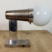 Vintage Art Deco Wall Light with Opal Glass, 1930s