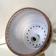 Danish 1960s Glazed Stoneware Pendant Lamp