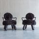 Pair of limited edition lounge chairs by Olivier De Schrijver for Ode’s Design