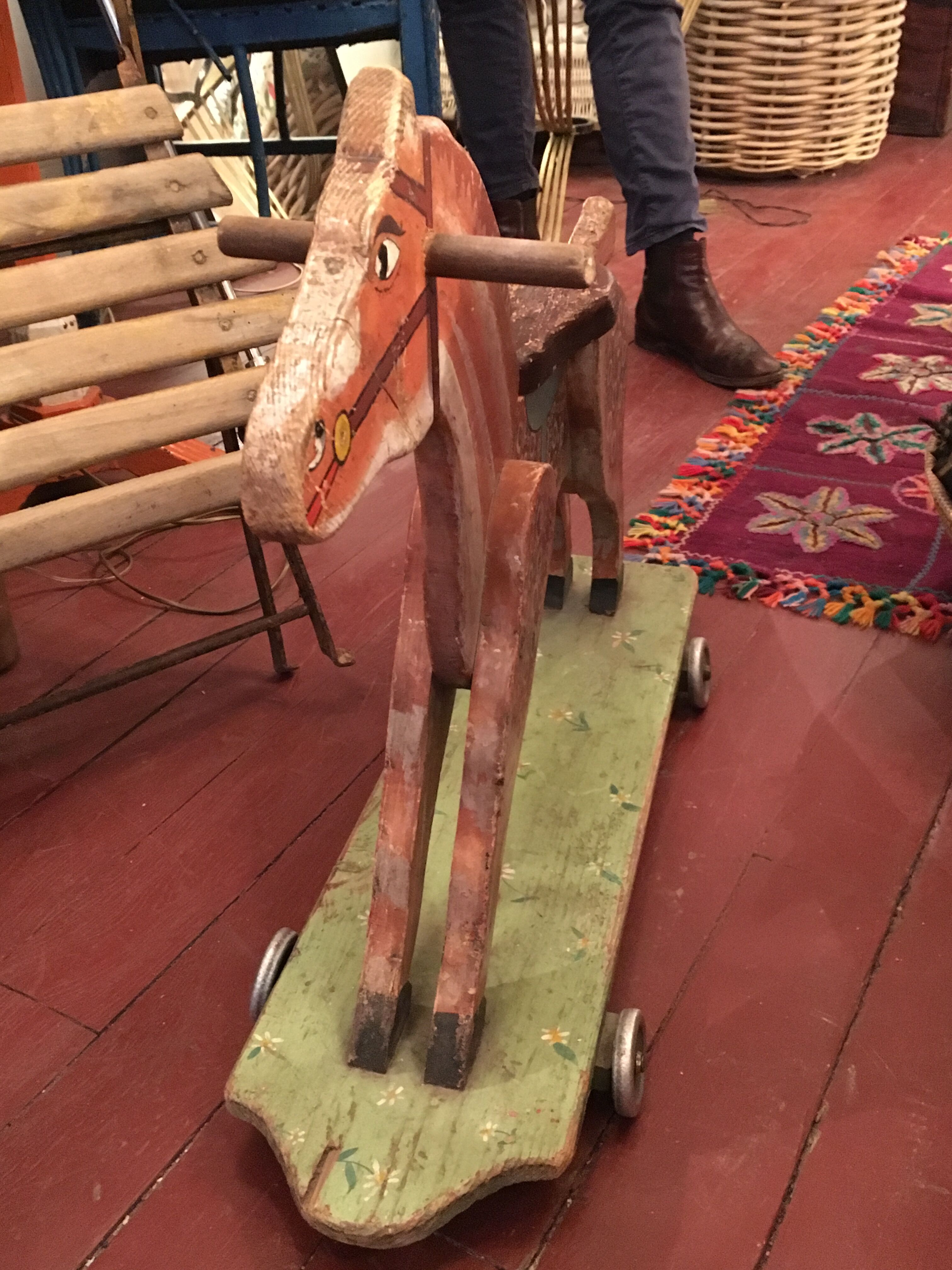 Wooden horse early twentieth