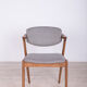 Model 42 oak dining chairs by Kai Kristiansen for Schou Andersen, 1960s, set of 4