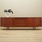 Buffet en teck, design danois, années 1960, fabricant : Clausen & Son