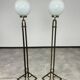 Pair of Art Nouveau floor lamps by Adolf Loos