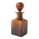 Vintage 1960s Brown Opaline Glass Bottle from Marinha Grande
