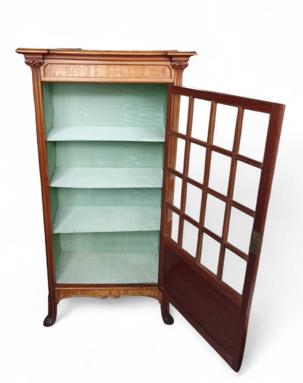 Old library display cabinet