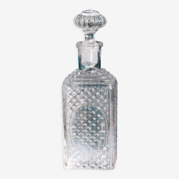 Flacon de parfum vintage en verre des années 1960