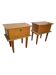 Pair of Scandinavian oak bedside tables, 1960s