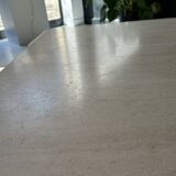 Travertine coffee table Roche Bobois