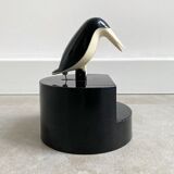 Vintage bird / penguin toothpick dispenser - Cheerful tableware