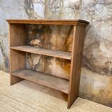 Antique shelf in raw wood