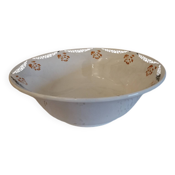 Old large salad bowl