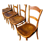 Suite of 4 Thonet chairs 1900