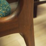 Set of six mahogany chairs, Danish design, 1970s, designer: Henning Kjærnul