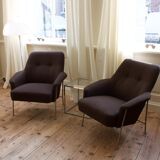 Pair of chairs 162 vintage by Theo Ruth for Artifort