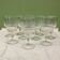 Baccarat 10 verres à vin blanc modèle type Renaissance vers 1900