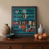 Two mid-20th century paintings by B. Long