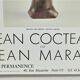 Original poster Jean Cocteau by Jean Marais 80s