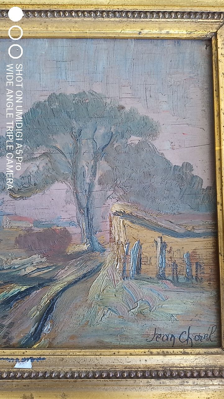 Oil on panel, Jean Louis Chorel, 33x27 cm