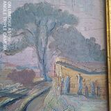 Oil on panel, Jean Louis Chorel, 33x27 cm