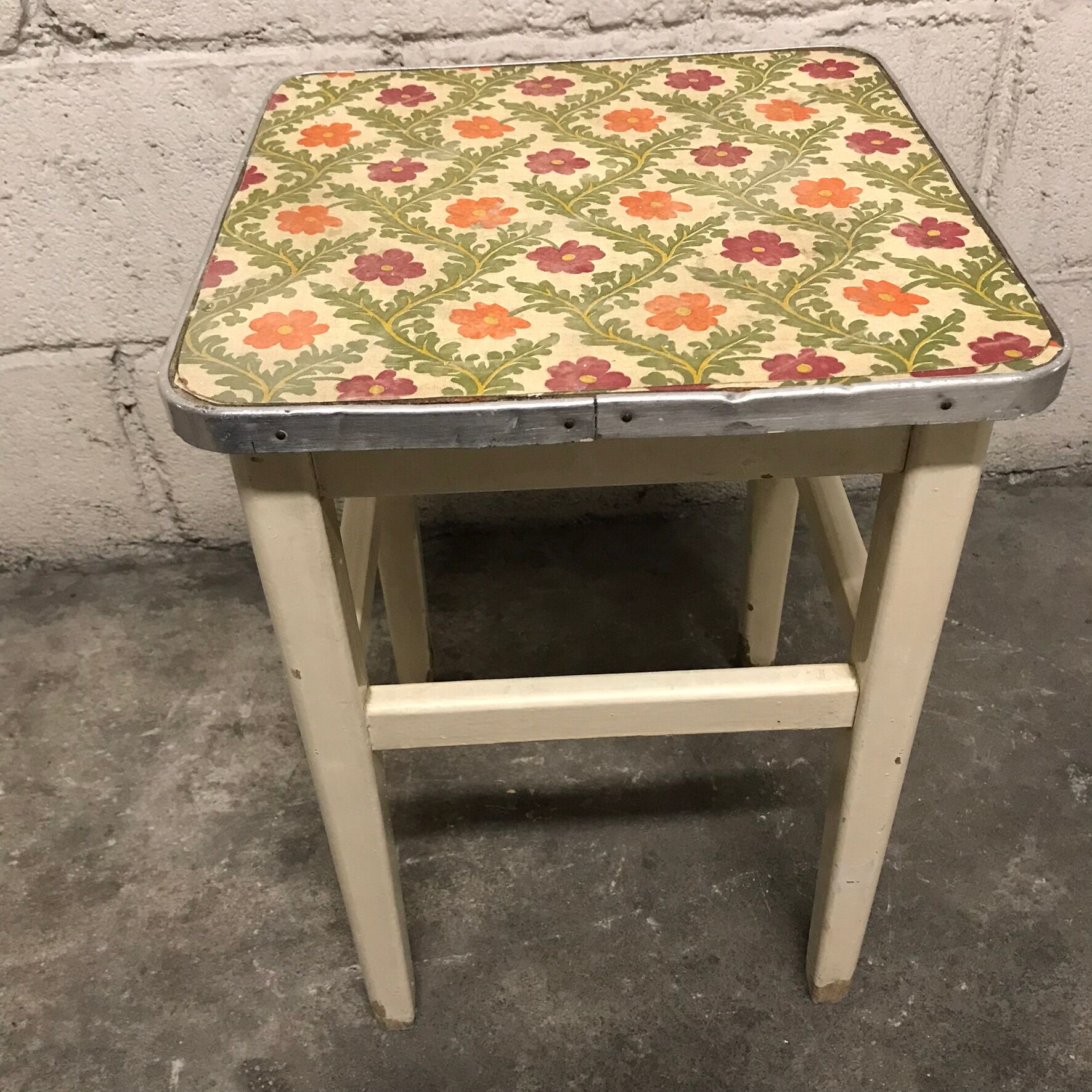 Vintage wooden stool