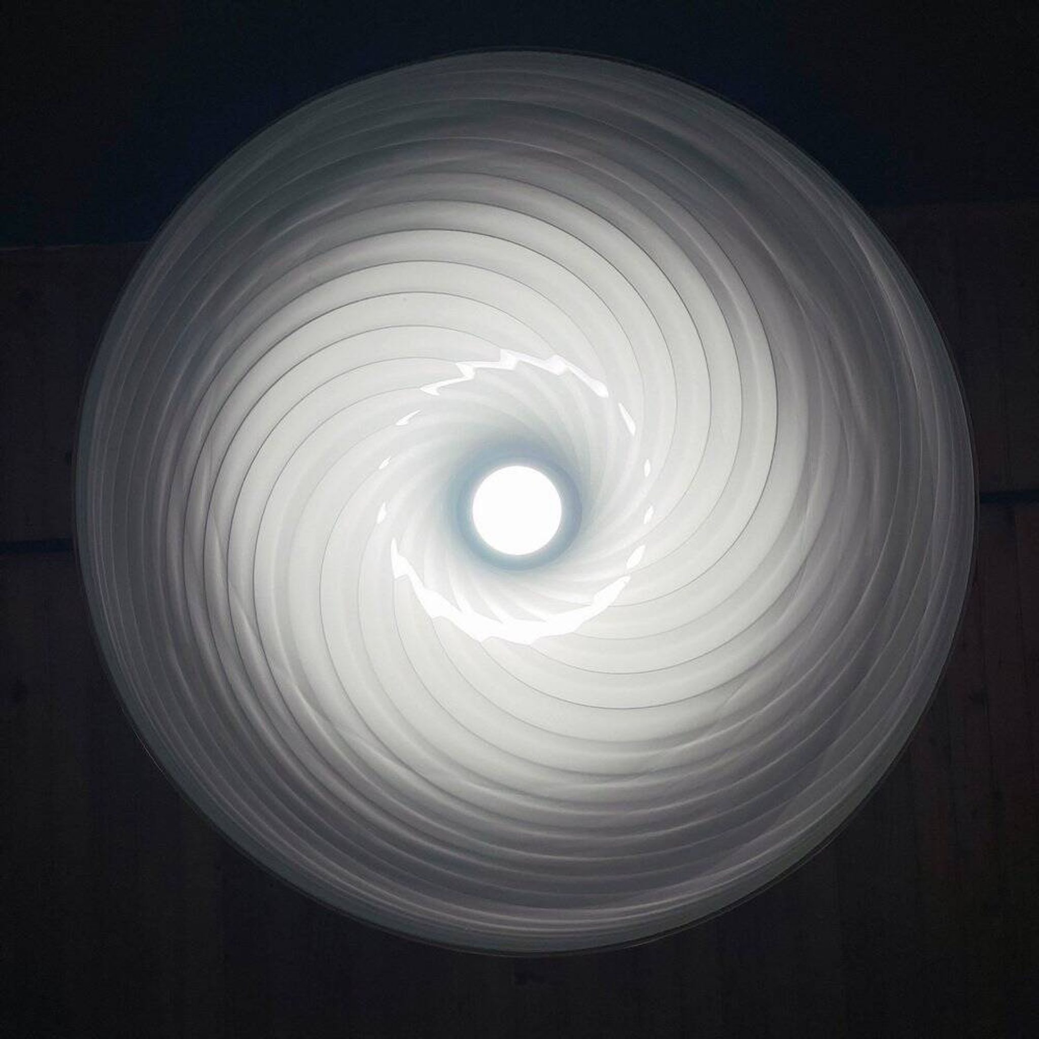Murano glass pendant lamp Tourbillon by Vetri Murano, Italy, 1970s