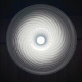 Murano glass pendant lamp Tourbillon by Vetri Murano, Italy, 1970s