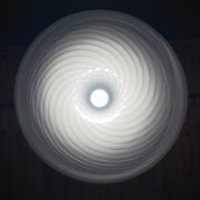 Murano glass pendant lamp Tourbillon by Vetri Murano, Italy, 1970s