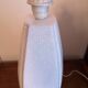 "Fan" lamp base in crackled ceramic - 1980s