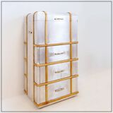 Aluminum chest of drawers - "Trunk"