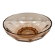 1950s pink moulded glass salad bowl