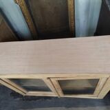 Buffet glazed solid wood Aérogommé antique