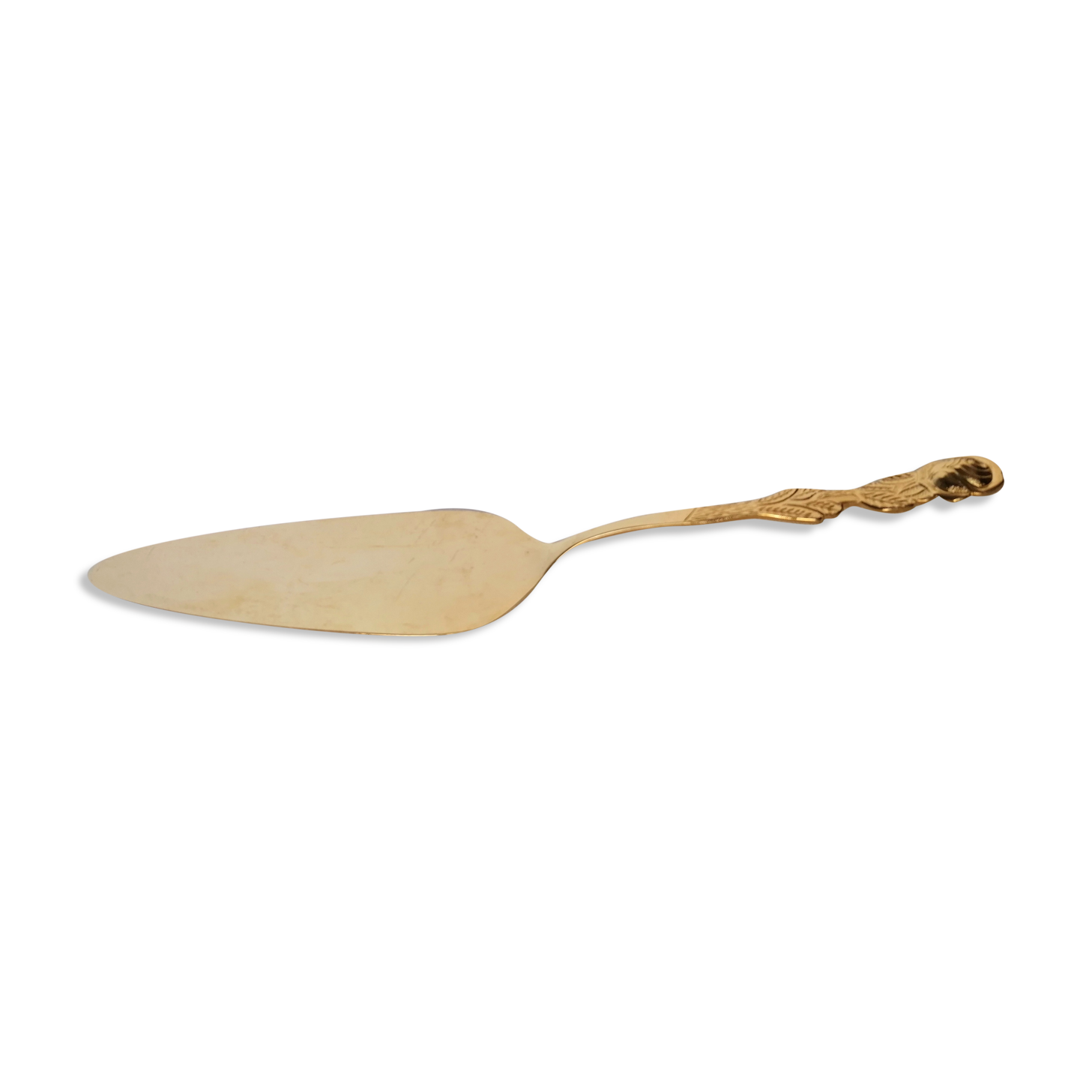 Gold-plated pie shovel