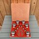 Guy Degrenne 6 egg cups + 6 spoons set – Stainless steel – Vintage with original box